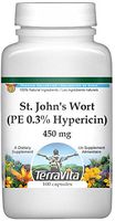 Extra Strength St. John's Wort (PE 0.3% Hypericin) - 450 mg (100 Capsules, ZIN: 512951) - 2 Pack