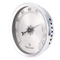 FTVOGUE Cigar Hygrometer Mini Round Accurate Professional Hygrometer for Cigar Humidor Case