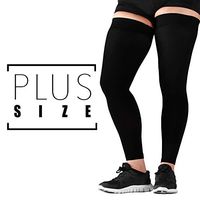2XL Mojo Compression Stockings Medical Thigh Leg Sleeve Firm 20-30mmHg Black