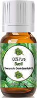 Basil Essential Oil for Diffuser & Reed Diffusers (100% Pure Essential Oil) 10ml