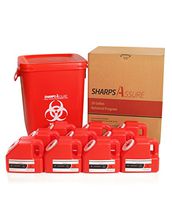 28 Gallon Retrieval Program with Ten 1 Gallon Sharps Containers