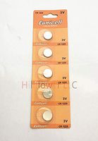 Hillflower 10 pcs CR1225 Card Blister 1225 BR1225 3V Long Duration Heavy Duty Lithium Light Prime Quality Battery with Hillflower Coupon