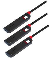 Click-n-Flame Refillable Long-Reach Butane Lighters (6 Pack)