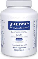 Pure Encapsulations - Glucosamine/MSM - Dietary Supplement Support for Healthy Joint Function and Tissues - 360 Capsules