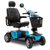 VICTORY 10 LX with CTS Suspension S710LX 4-wheel BLUE Color