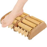 OPOB Dual Foot Massager Roller (Large). Relieve Plantar Fasciitis, Stress, Heel, Arch Pain - The Original - Shiatsu Acupressure Relaxation. Manual Foot Massagers