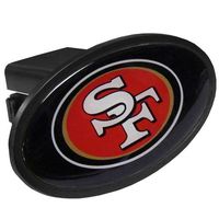 NFL San Francisco 49ers Plastic Logo Hitch Cover, Class III