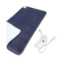 BesDio XXX-Large Heating Pad for Fast Pain Relief, UL Certificate FDA Approved, 6 Heat Settings with Auto Off, Moist Heat Therapy Option, Machine Washable, 33" x 17"