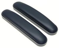 Wheelchair Armrest Pad Vinyl (Full Length 14 inches, Dark Blue) Pair