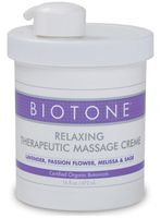Biotone Relaxing Therapeutic Massage Creme, 16 Ounce by Therapy Best Buys