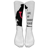 I Love My Rhodesian Ridgeback Custom Knee High Socks Football Baseball Long Stockings For Men Women