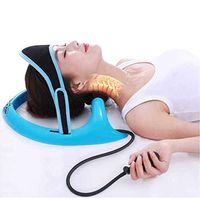 Posture Neck Inflatable Cervical Traction Device for Home Use, Relief for Stiffness, Relieves Neck Pain, Neck Curve Restorer