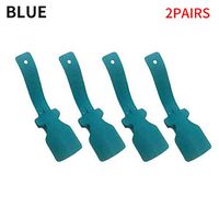 2Pairs Lazy Shoe Helper Unisex Handled Shoe Horn Easy on Off Shoe Lifting Helper