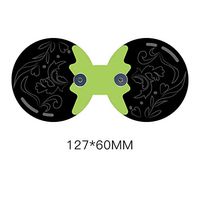 Luckycyc Massage Sticker, 6 Modes Multifunctional Electric Therapy Instrument Mini Massager Portable Massage Sticker Cervical Massage Pad.