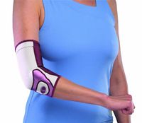 Mueller Lifecare for Her, Contour Elbow, Plum, Large, 1-Count Box
