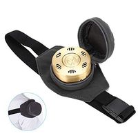 Canyita Smokeless Copper Moxa Box with Cloth Cover Strap, Portable Buckle Design Moxibustion Package Set for Back Pain, Neck Knee Joint Pain Relieve