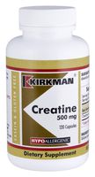 Kirkman Creatine 500 mg - Hypoallergenic | 120 Vegetarian Capsules | Amino Acid