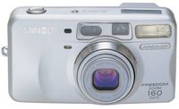 Minolta Freedom Zoom 160 Date 35mm Camera Kit w/bag