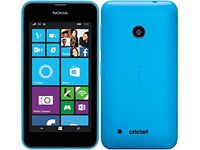 Nokia Lumia 530 Windows Smartphone (Cricket) No Contract - Blue