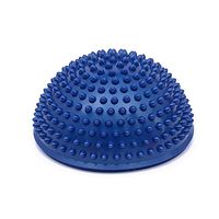AKOAK 1 Pack Colorful Foot Massage Hedgehog Shape Foot Pad Fitness Yoga Massage Ball for Kids and Adults (Blue)