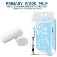 Premium Paper Towels, 4-Ply 6 Count, Toilet Paper, Huge Napkin Roll, Family Rolls, White Ultra Soft Paper Tissue (6 Rolls)