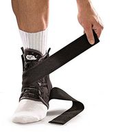 Mueller Hg80 Ankle Brace with Straps, Large, Black