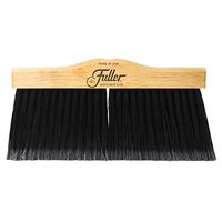Fuller Brush Indoor/Outdoor Broom Head - Heavy Duty Wide Wooden Sweeper w/Long Bristles - Commercial Floor Brush for Salon, Shop, Kitchen & Garage - 12-inch Wide