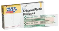 First Aid Only 3/4 X 3 Plastic Bandage, 25-Count Boxes (Pack of 10)