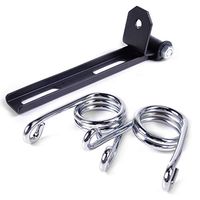 Frames & Fittings DWCX Motorcycle Heavy-Duty Spring Steel Solo Clip/Barrel Spring Bracket Mounting for Harley Chopper Bobber Dyna Seat Custom - (Color: Choice d)