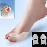 Hendont 2X 2 in 1 Gel Bunion Corrector Protector Splint Straightener Toe Spreader Toe Separator Splints Bunion Corrector