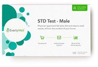 Everlywell Male STD Test - at Home - CLIA-Certified Adult Test - Discreet, Accurate Blood and Urine Analysis for 7 Common STDs - Results Within Days - Not Available in RI, NJ, NY