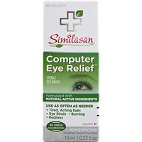 Similasan Computer Eye Relief Eye Drops 0.33 Fluid Ounce, for Temporary Relief from Tired Eyes, Aching Eyes, Eye Strain, Burning or Redness from Computer Use, with Natural Active Ingredients
