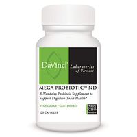 DaVinci Laboratories – Mega Probiotic ND, Non-Dairy Digestive Health Supplement, 120 ct.