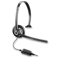 Plantronics M214C Headset - Wired Connectivity - Over-The-Head