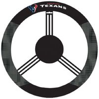 Fremont Die NFL Houston Texans Poly-Suede Steering Wheel Cover