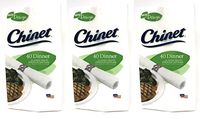 Chinet Classic White Premium Dinner Napkins, 2 Ply, 40 Count (Pack of 3)