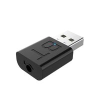 Brianer Bluetooth Adapter, 5.0 Audio Transmitter Receiver, Mini Wireless Network WiFi Dongle USB Adapter for TV PC Car Speaker Laptop