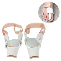 ULTNICE Big Toe Straighteners Bunion Correctors Hallux Valgus Pad Correctors Foot Care (White)