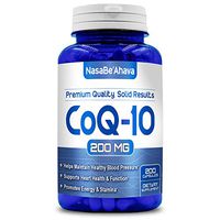 NASA BEAHAVA Pure CoQ10 200mg 200 Capsules Supports Heart Health & Helps Maintain Healthy Blood Pressure - Non-GMO USA Made - Order Risk Free!