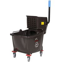 TableTop King 36 Qt. Brown Mop Bucket & Wringer Combo