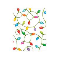 Caspari Christmas Lights Gift Enclosure Cards, 20 with Envelopes