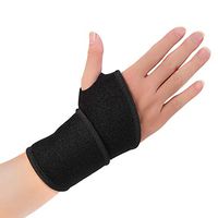 Qii lu Wrist Brace Wraps Carpal Tunnel, Compression Wrist Support Wrap for Tendonitis Weightlifting Tendonitis Arthritis Pain Relief Sports Wrist Support Protector