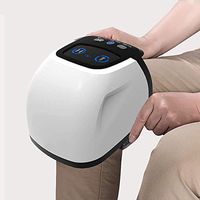 SRFDD Knee Massager,Electric Heated Knee Massager, Vibrating Magnetic Massage Treatment Bandage for Muscle Pain