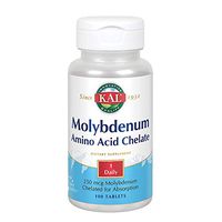 Kal 250 Mcg Molybdenum Chelated Tablets, 100 Count