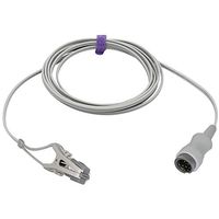 Compatible Mindray Veterinary Spo2 Lingual Sensor Vet Ear Tongue 9.8 ft 8 Pin Connector