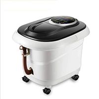 AYMMY Electric Massage Foot Bath One Button to Start Intelligent Constant Temperature Heating Footbath with Remote Control Foot Tub