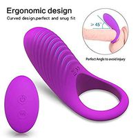 duanlihua 100% Medical Grade Silicone Men's Power Toy Strong Vibration Delay Ring Silicone Massage Ring - T Shrit
