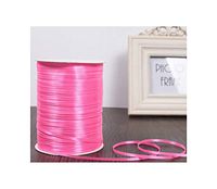 3Mm Silk Satin Ribbons 22 Meters/Lots Christmas Halloween Baby Shower Birthday Party Wedding Gift Wrapping Ribbons White,Bright Pink