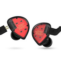 KZ ES4 Dynamic & Balanced Armature Hybrid Technology Driver In-ear Earphones (Mic, Black)