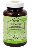 Vitacost Synergy ToCoQ10 with BioPerine  100 Milligram - 120 Softgels